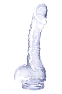 4 Inch Realistic Mini Dildo With Suction Cup Clear
