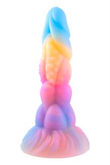 8 Inch Silicone Monster Dildo Glow In The Dark
