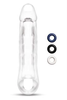 Clear View Penis Extender with Ball Loop Girthy