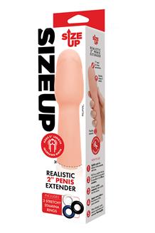 SIZE UP EXTRA REALISTIC PENIS ENTENDER FLESH