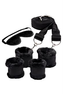 Fuzzy Bedroom Bondage Kit