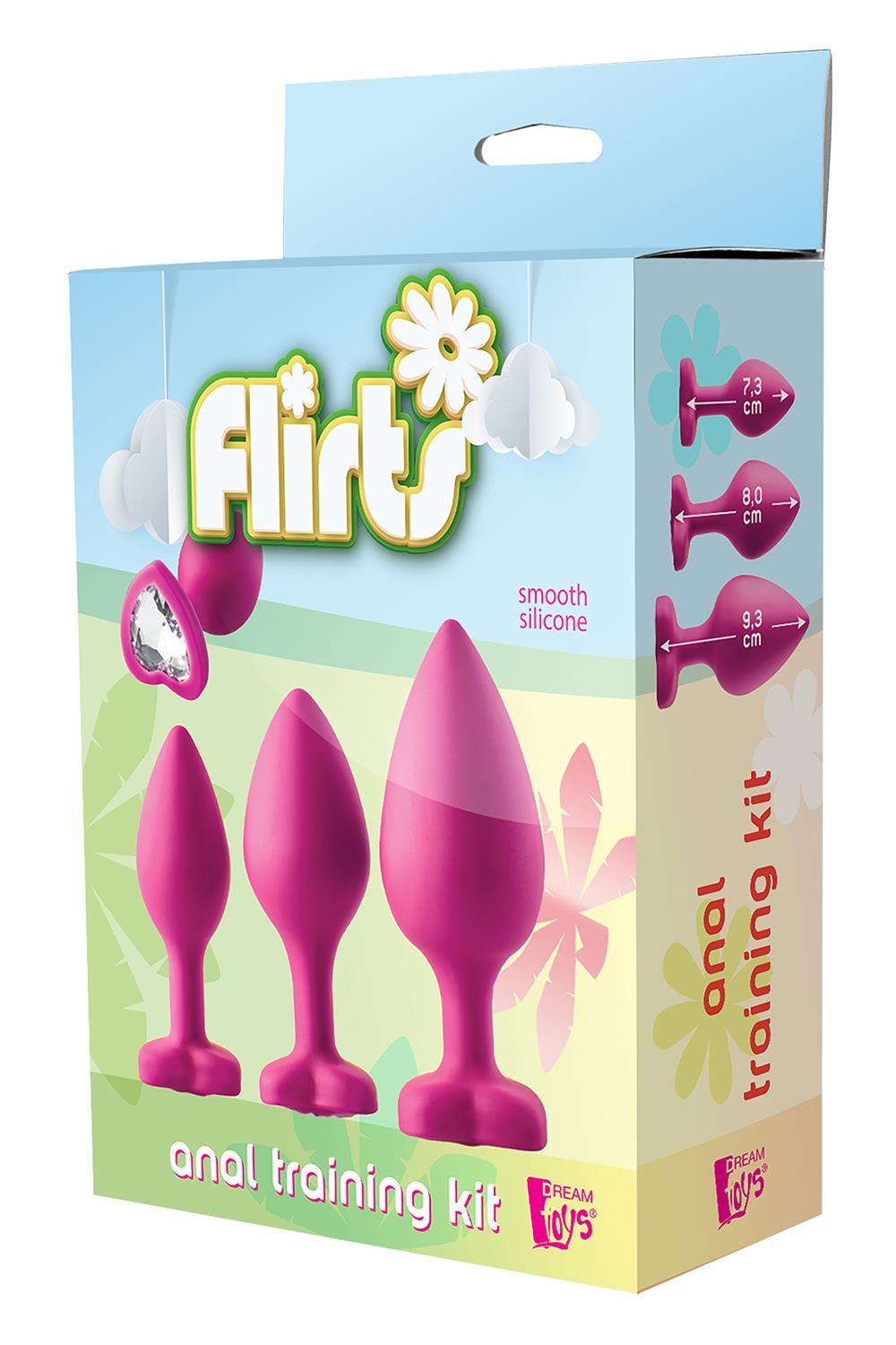 FLIRTS ANAL TRAINING KIT GEM STONE PINK