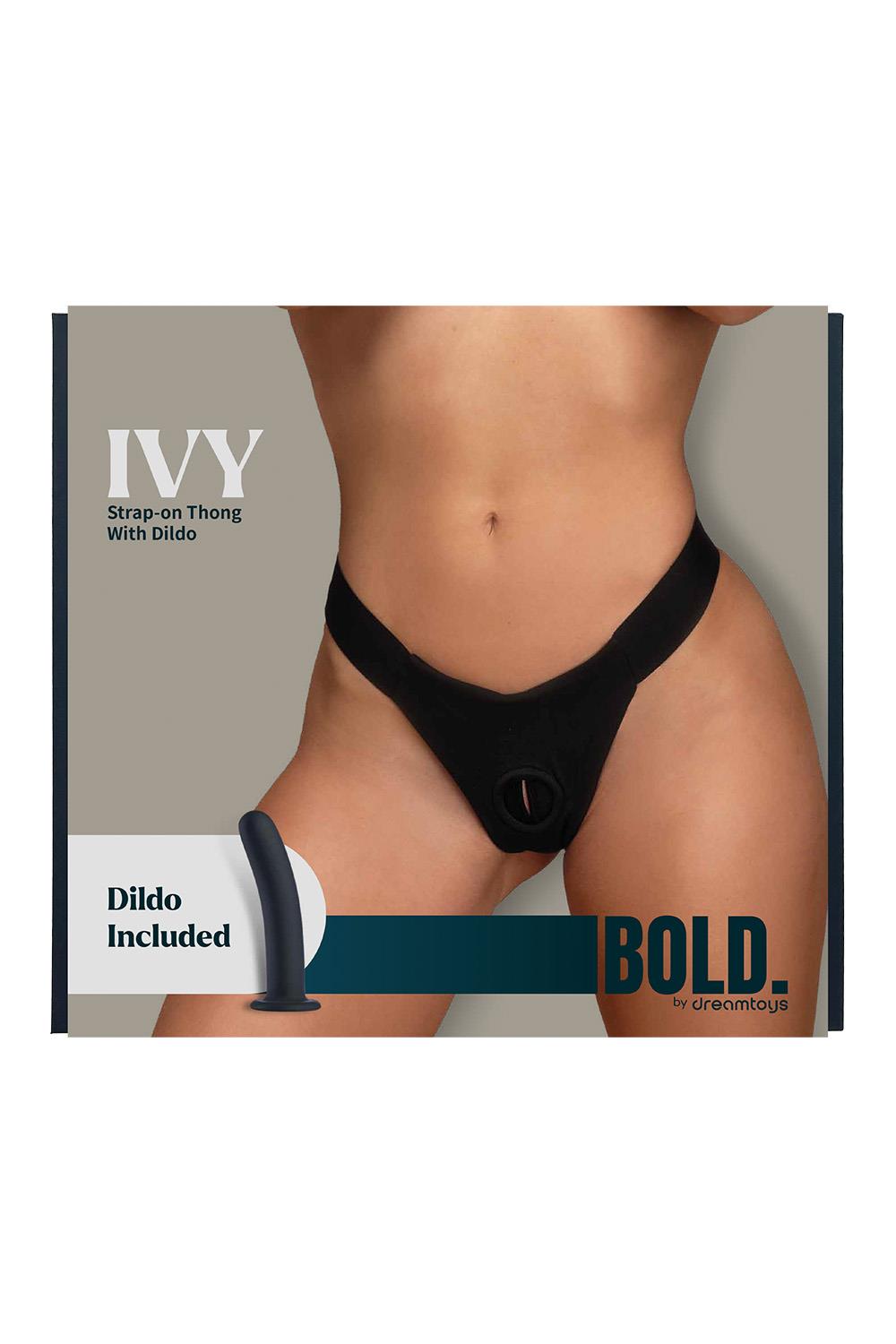 IVY Strap-on Thong with Dildo