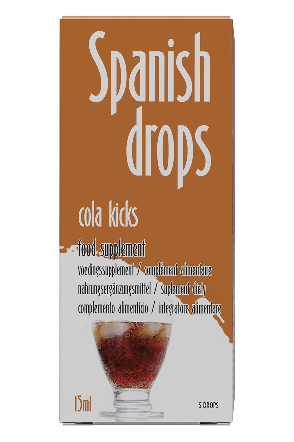 SPANISH DROPS COLA KICKS 15ML