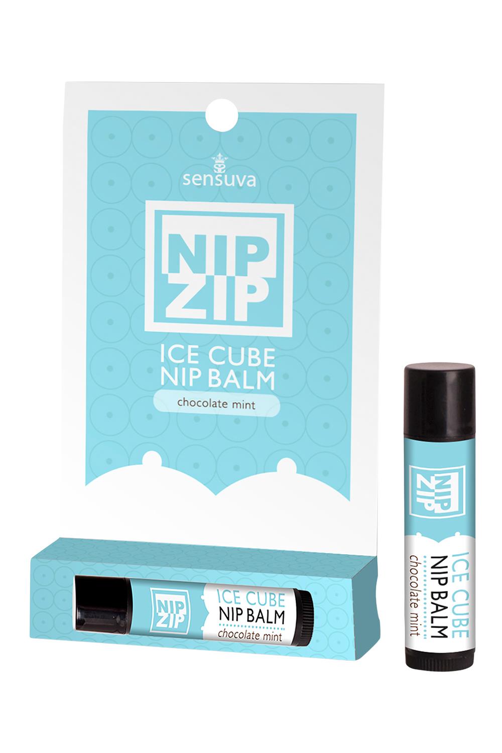 SENSUVA NIP ZIP ICE CUBE NIPPLE BALM CHOCOLATE MINT
