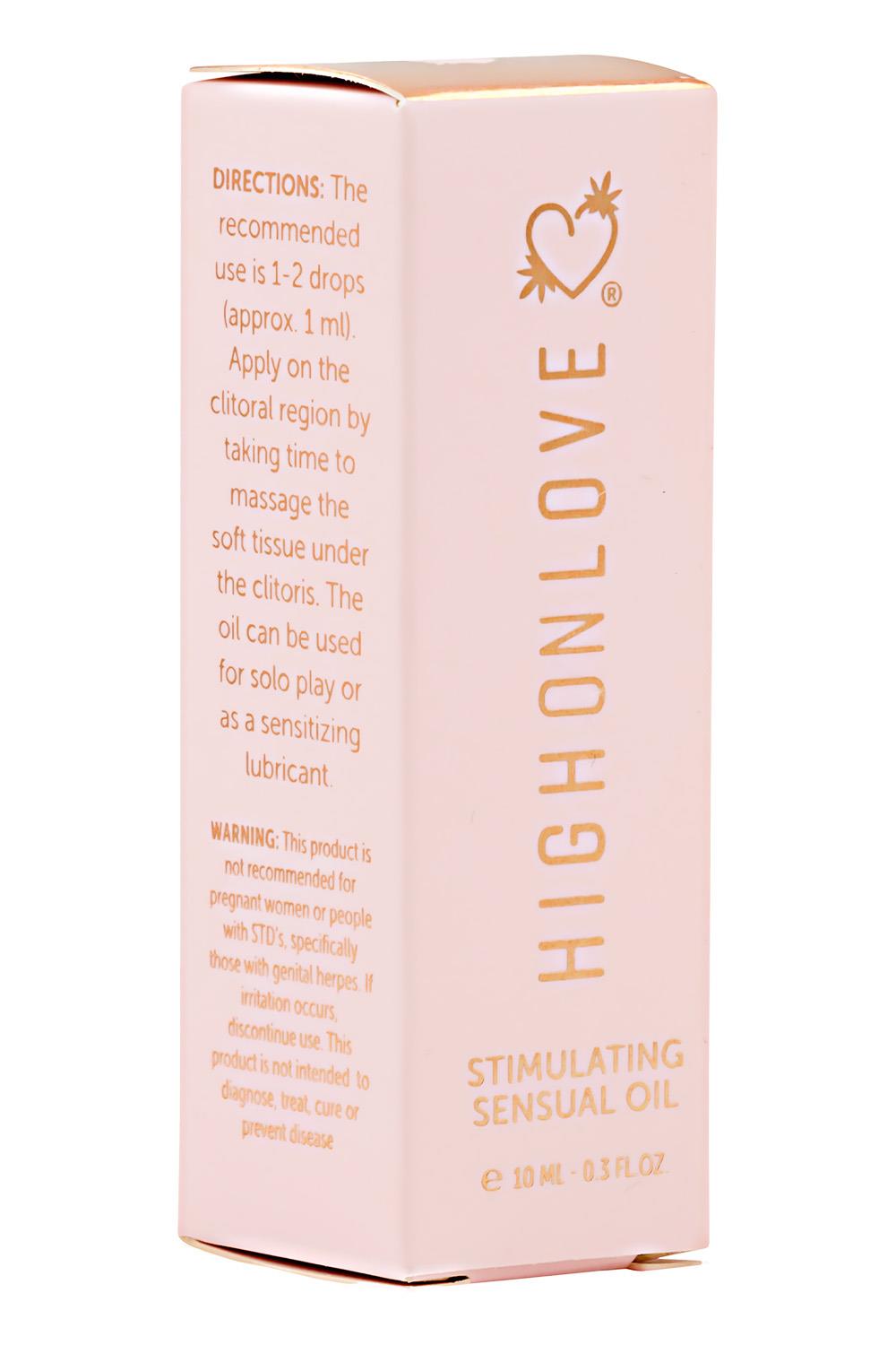 HIGH ON LOVE MINI SENSUAL STIMULATING OIL 10ML