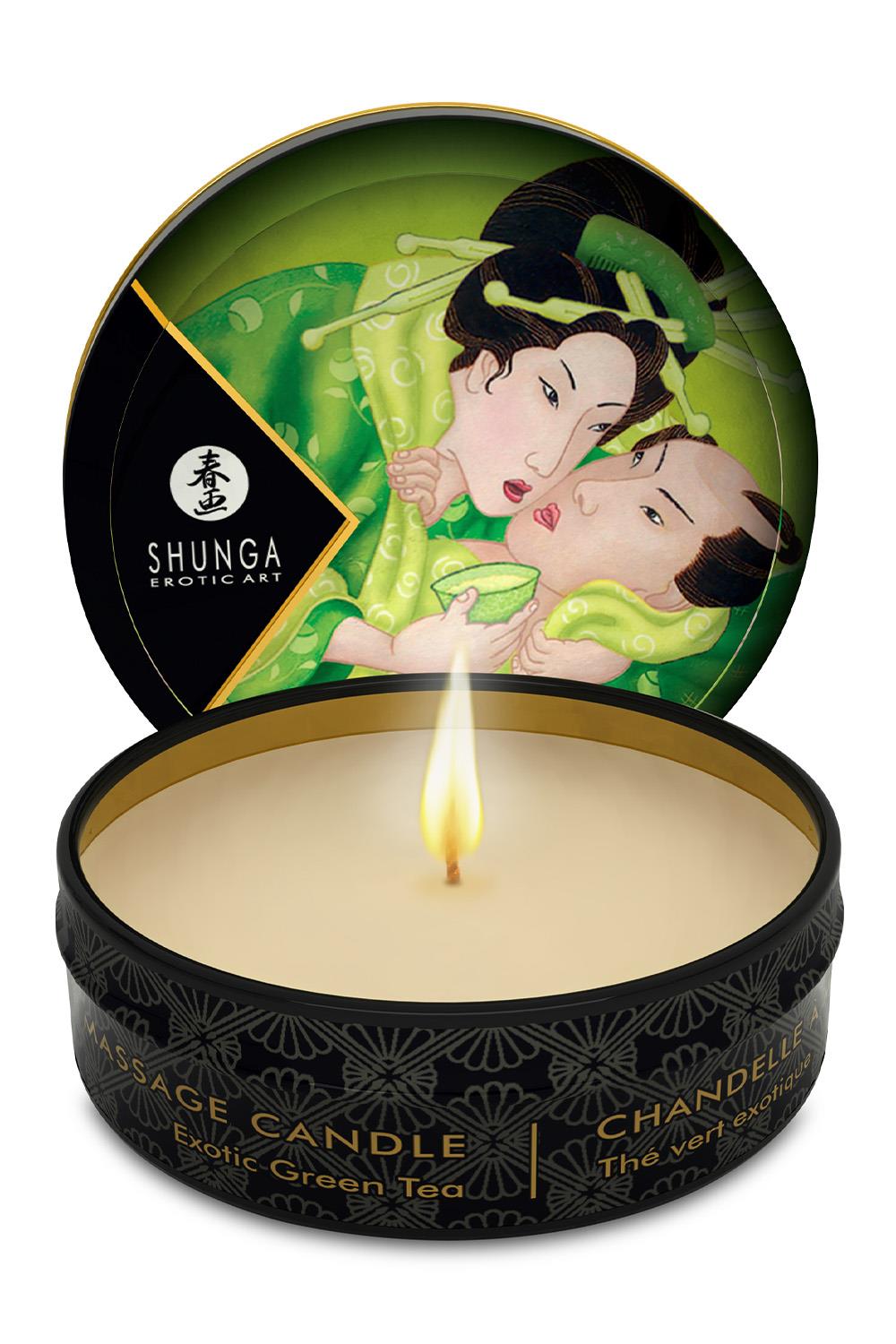 MASSAGE CANDLE EXOTIC GREEN TEA 30ML
