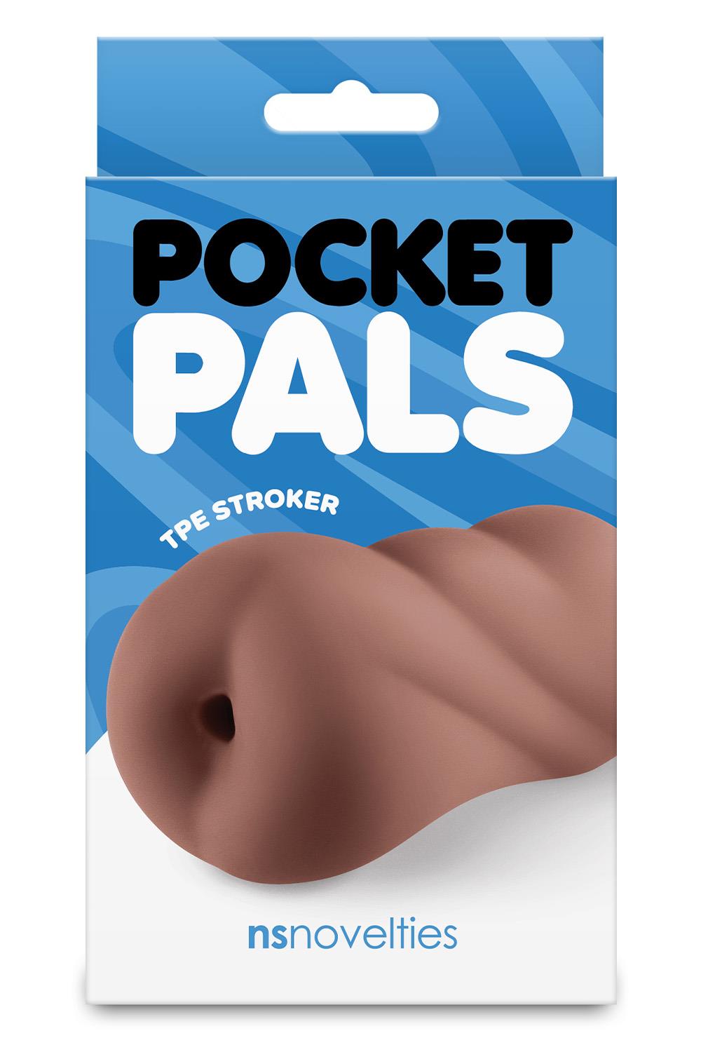 POCKET PALS ANAL STROKER BROWN