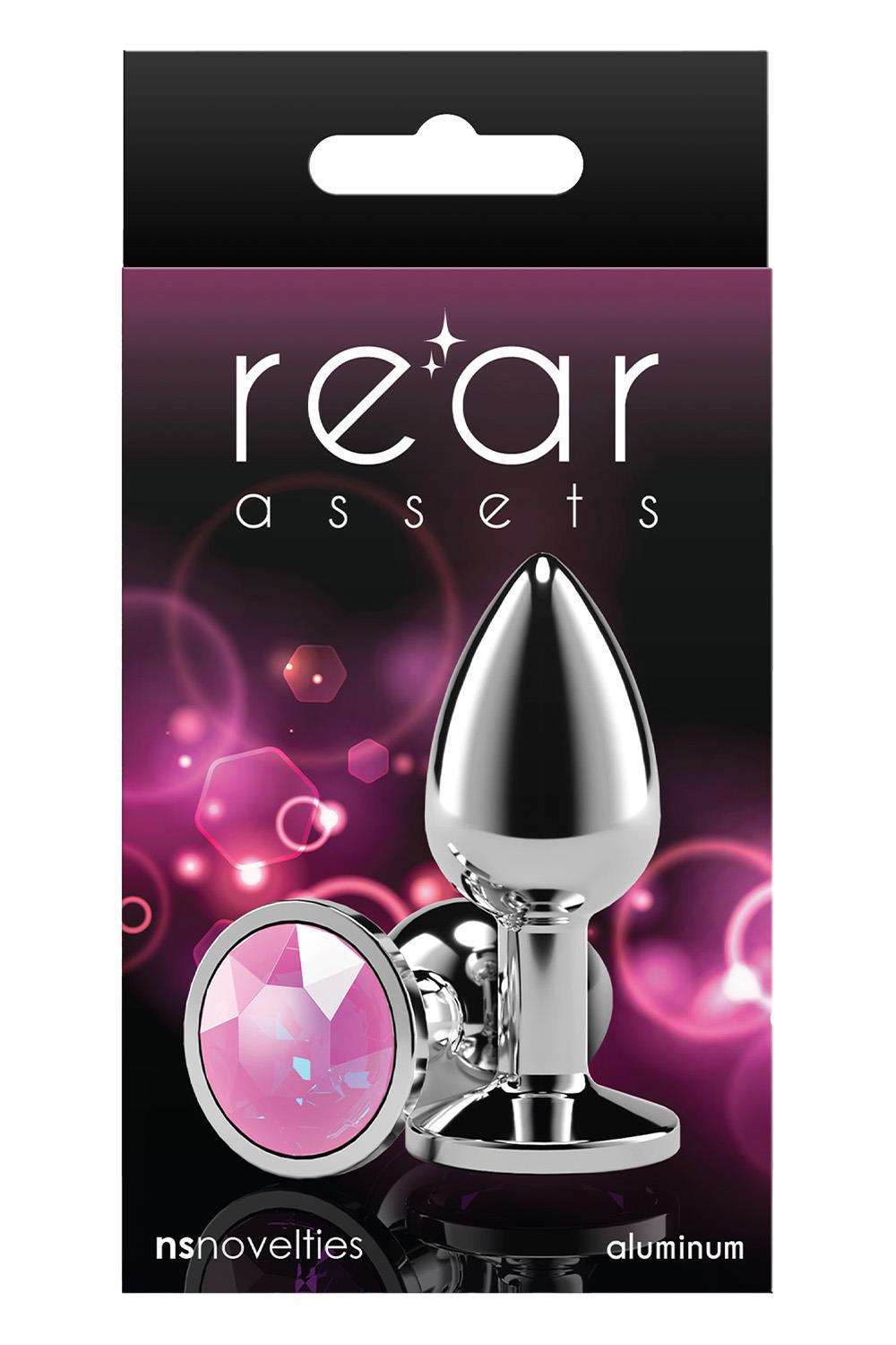 REAR ASSETS SILVER SMALL PINK GEM