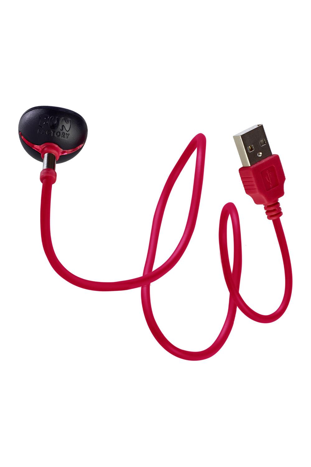 FUN FACTORY USB MAGNETIC CHARGER RED