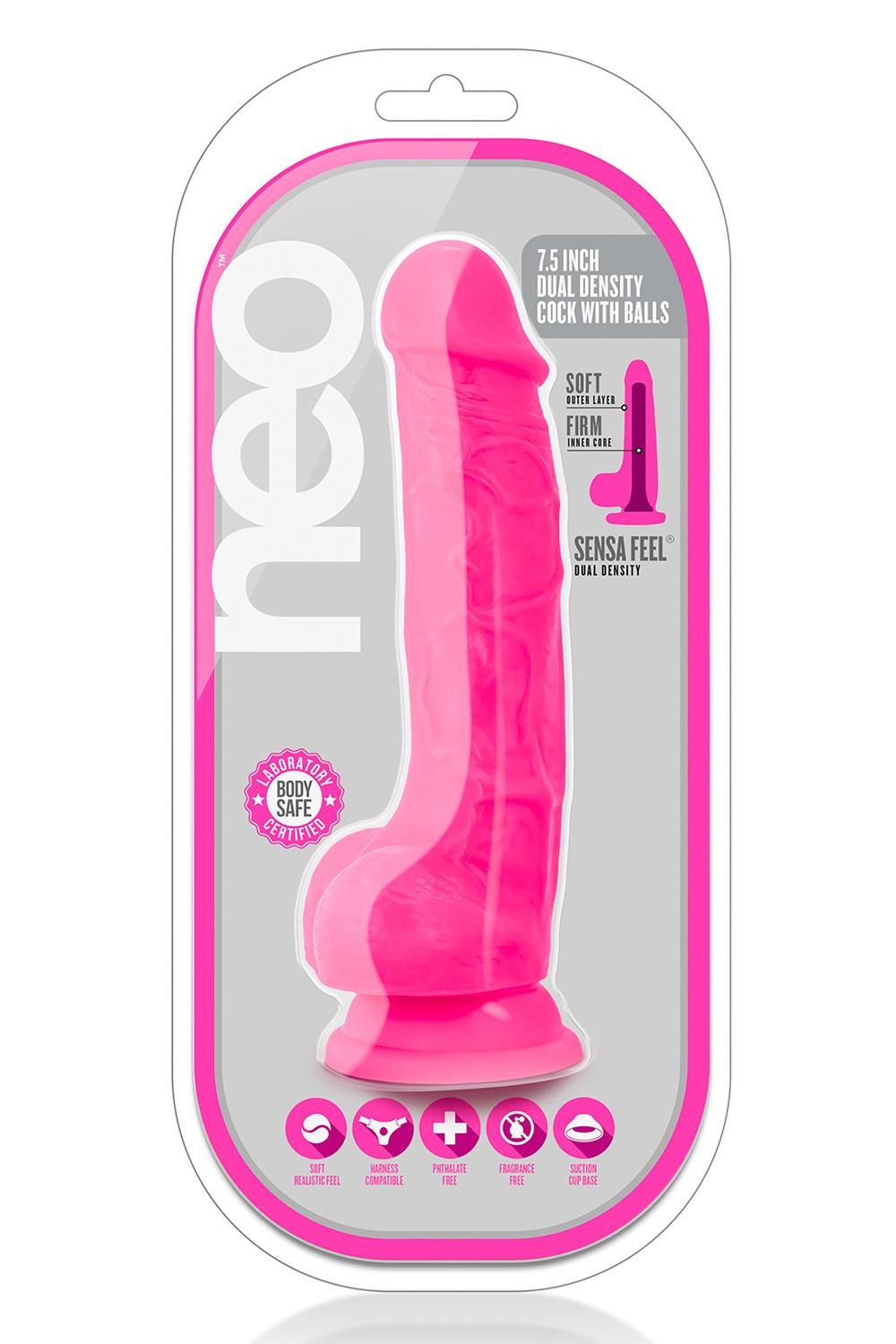 NEO 7.5 INCH DUAL DENSITY COCK W. BALLS