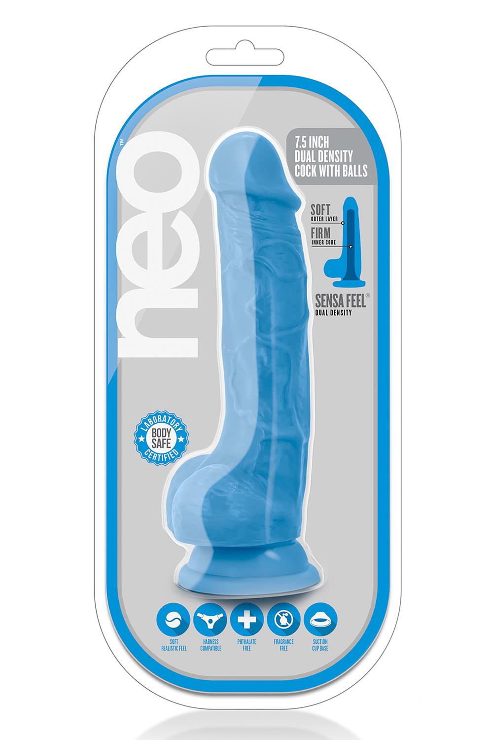 NEO 7.5 INCH DUAL DENSITY COCK W. BALLS