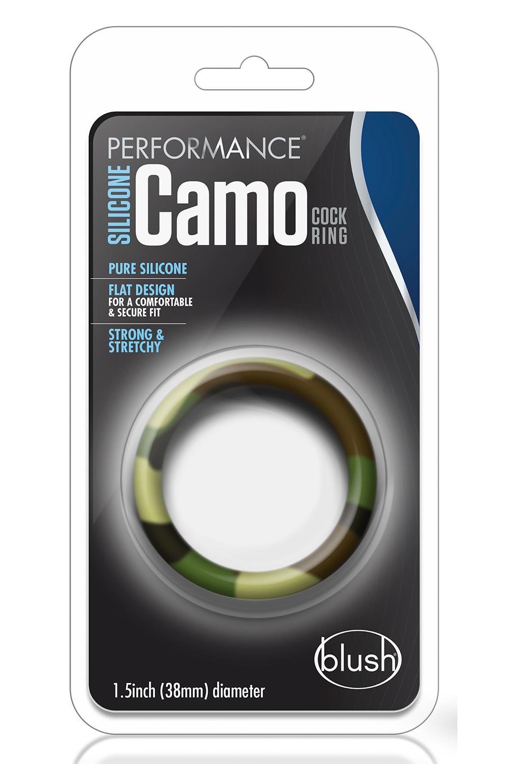 PERFORMANCE SILICONE CAMO COCK RING