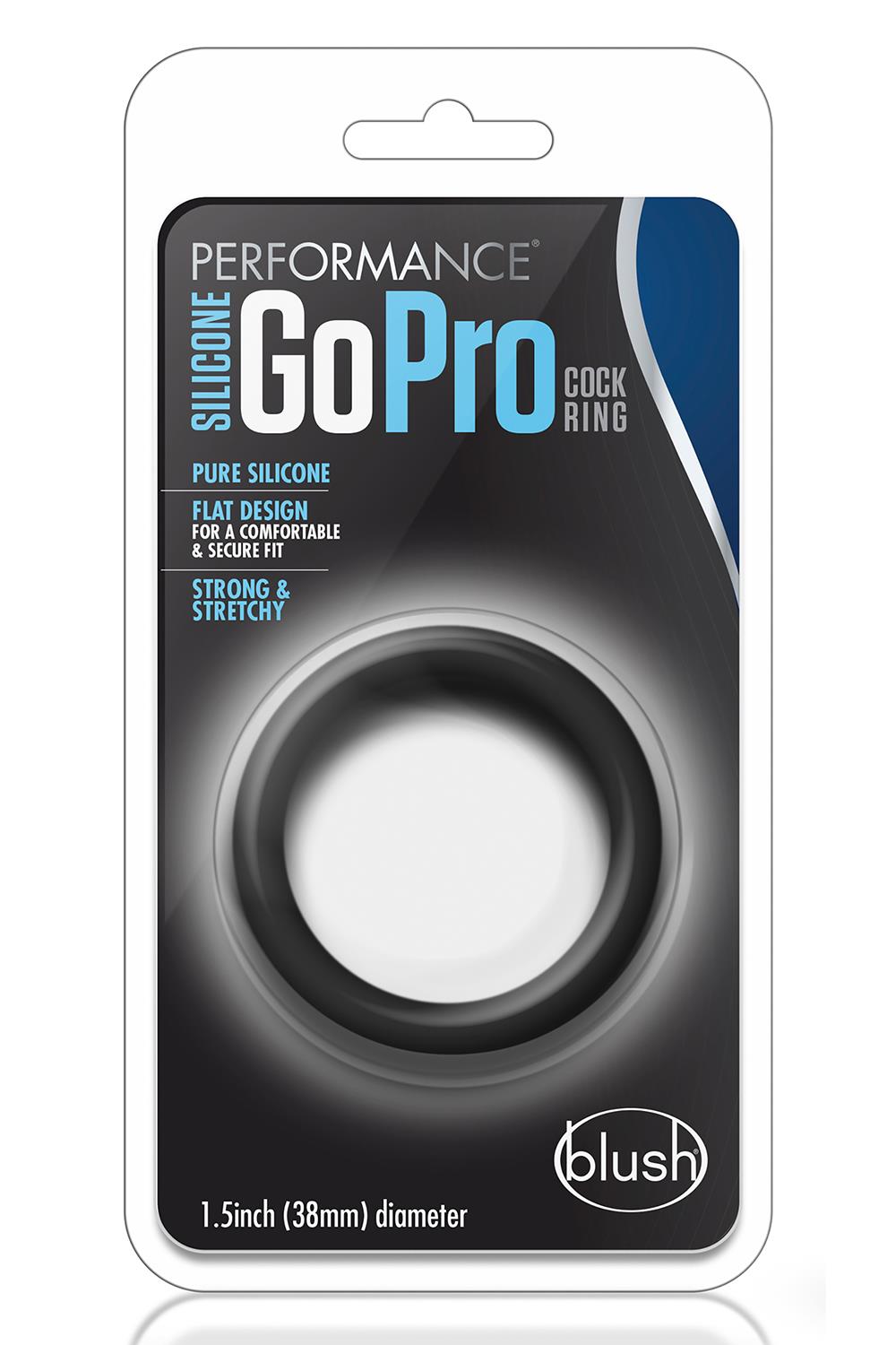 PERFORMANCE SILICONE GO PRO COCK RING BLACK