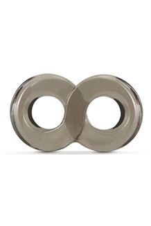 Stay Hard Cock Ring And Ball Strap Black