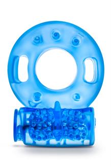 Stay Hard Reusable Cock Ring Blue