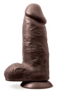 Chub 10 Inch Dildo Chocolate