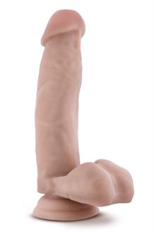 Dr. Mark 7 Inch Dildo with Balls Beige