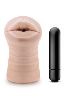 Nicole Vibrating Stroker Beige