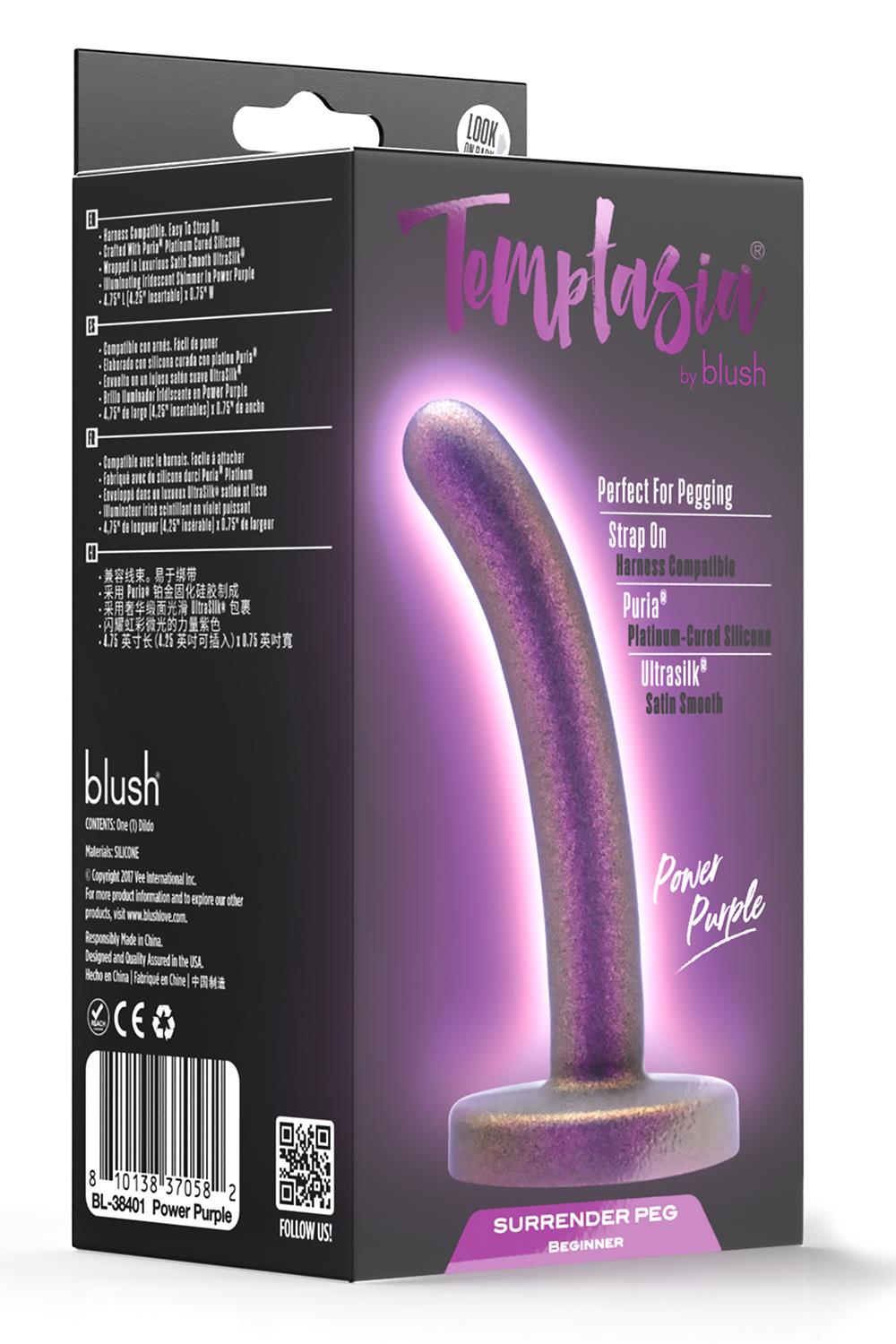 TEMPTASIA SURRENDER PEG BEGINNER POWER PURPLE