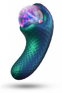 Enchanted Serpent Mystical Plasma Globe Dark Millenia