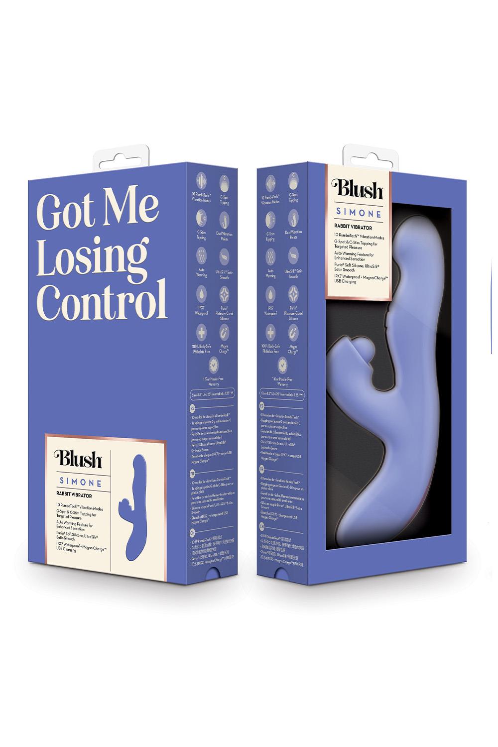 BLUSH COLLECTION SIMONE TAPPING RABBIT BLUE