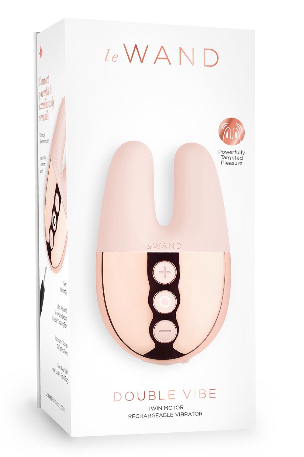 LE WAND DOUBLE VIBE ROSE GOLD