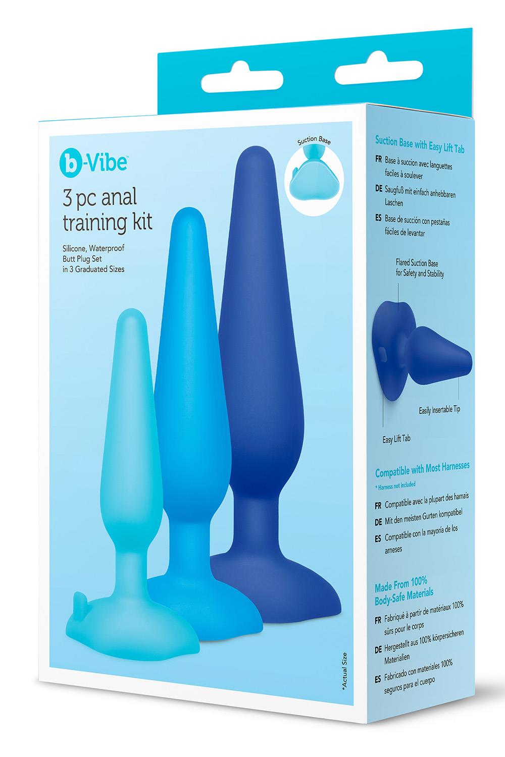 B-VIBE 3PCS ANAL TRAINING KIT