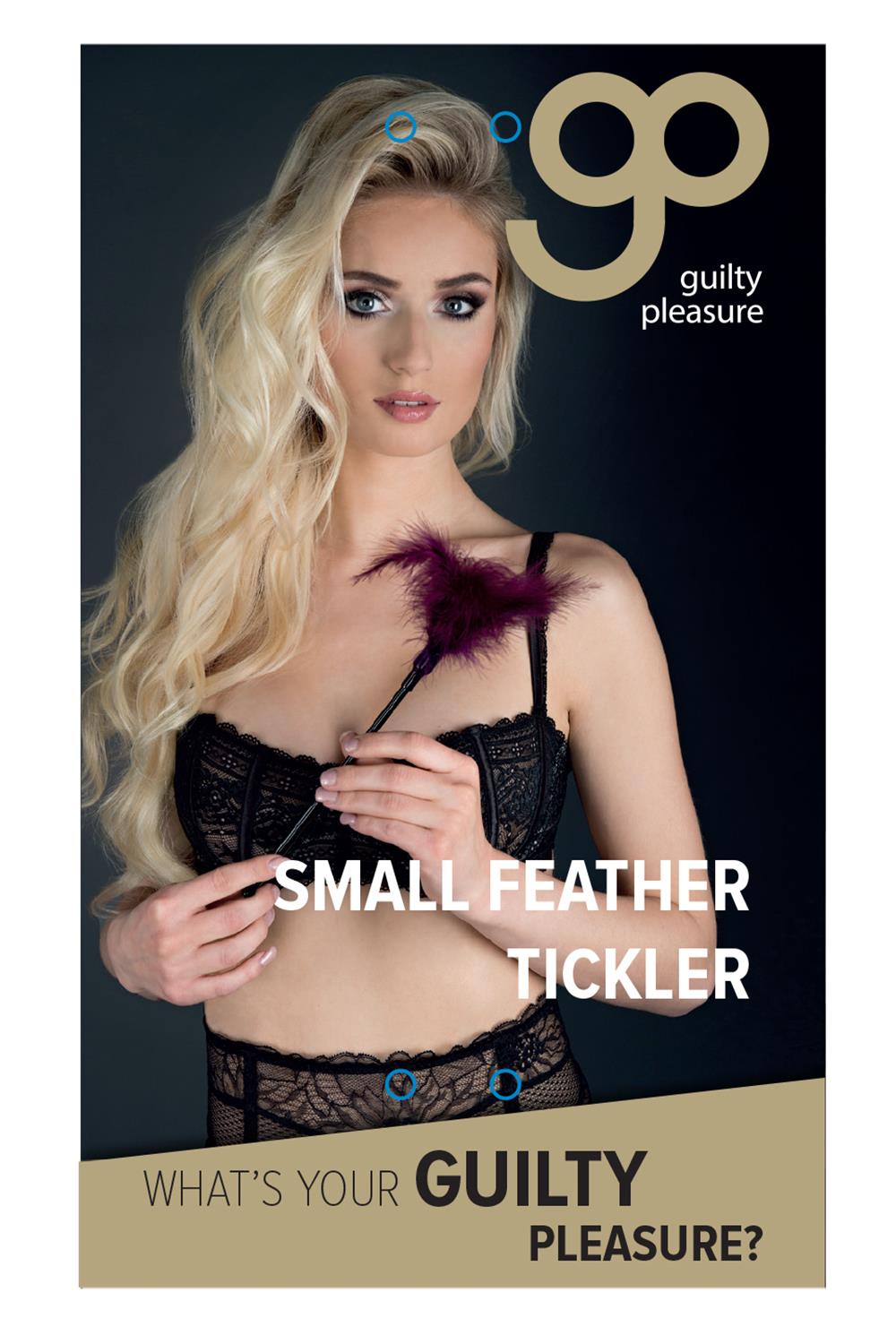 GP SMALL FEATHER TICKLER PURPLE