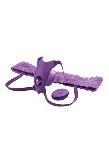 Ultimate G-Spot Butterfly Strap-On Purple