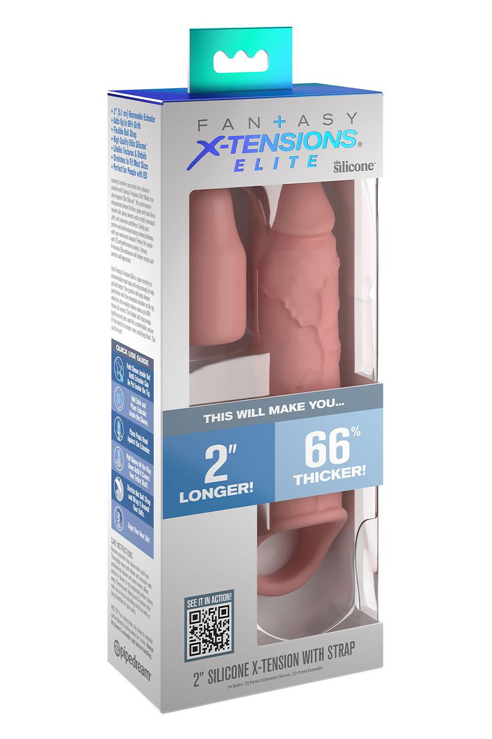 FANTASY X-TENSIONS ELITE 6 INCH EXTENSION WITH STRAP LIGHT