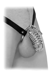 Extreme Chastity Belt Silver