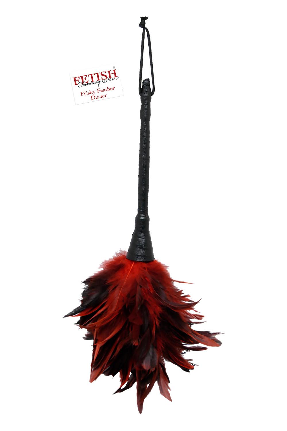FETISH FANTASY SERIES FRISKY FEATHER DUSTER RED