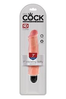 KING COCK 7 INCH VIBRATING STIFFY LIGHT