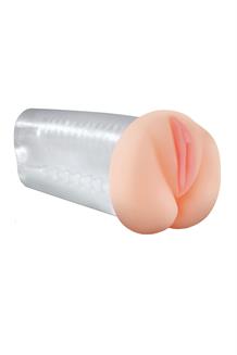 Deluxe See-Thru Stroker Clear
