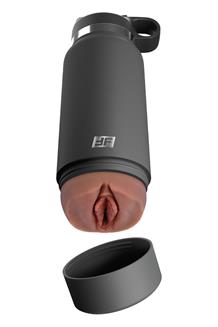 Fuck Flask Secret Delight Discreet Stroker Brown