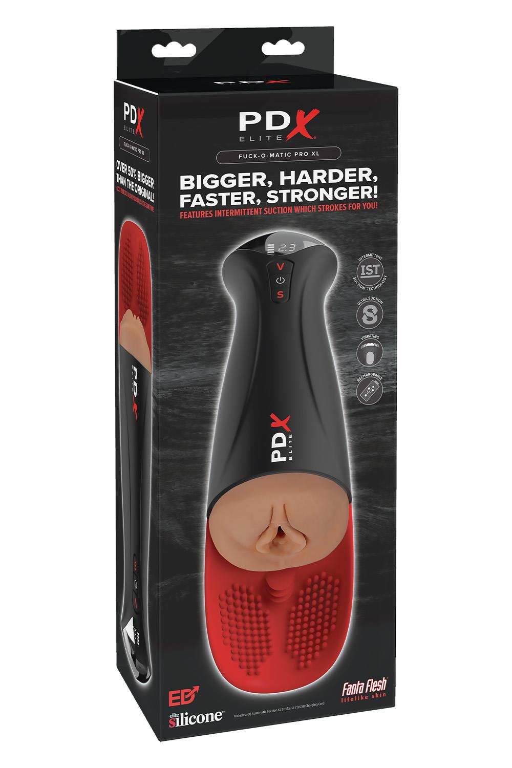 PDX ELITE FUCK-O-MATIC PRO XL BROWN