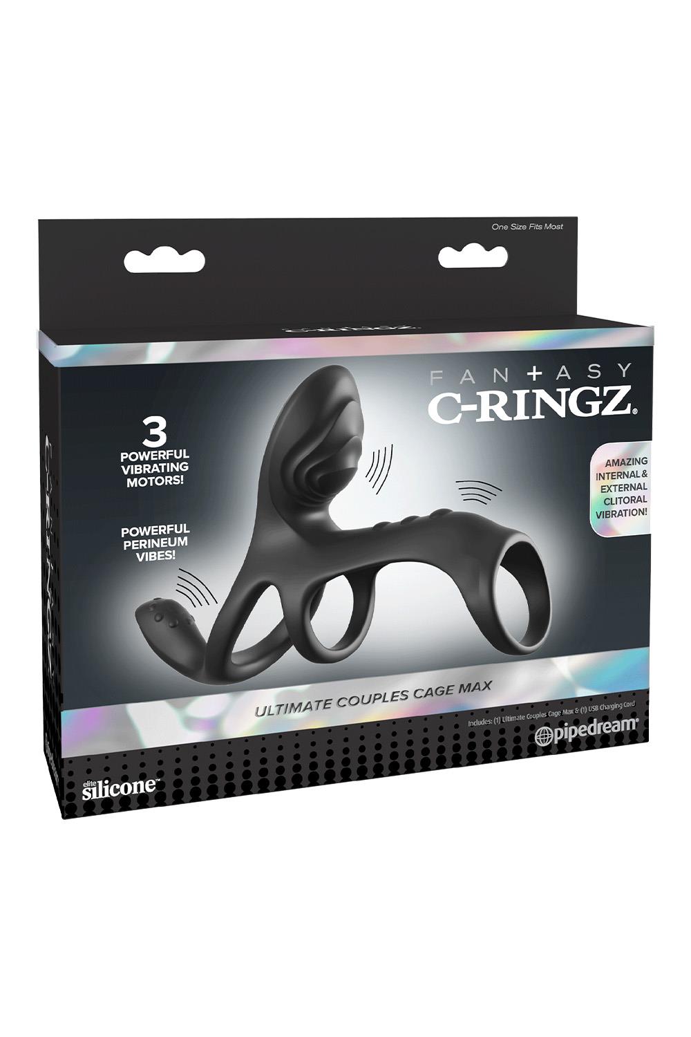 FANTASY C-RINGS ULTIMATE COUPLES CAGE MAX