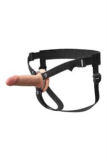 5 Inch Silicone Hollow Strap-On Dual Density