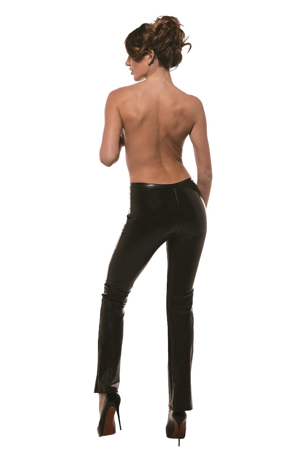 Golden Glint Pants Black