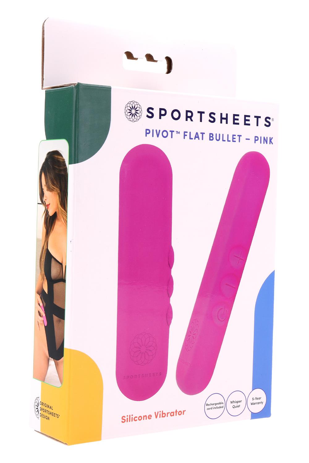 SPORTSHEETS PIVOT FLAT BULLET PINK