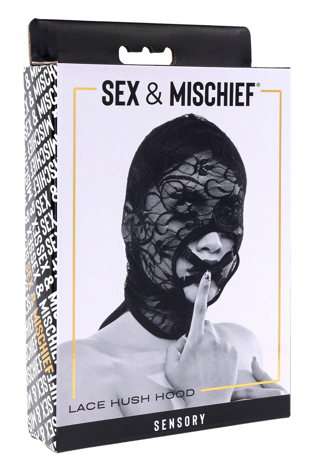 SPORTSHEETS SEX AND MISCHIEF LACE HUSH HOOD