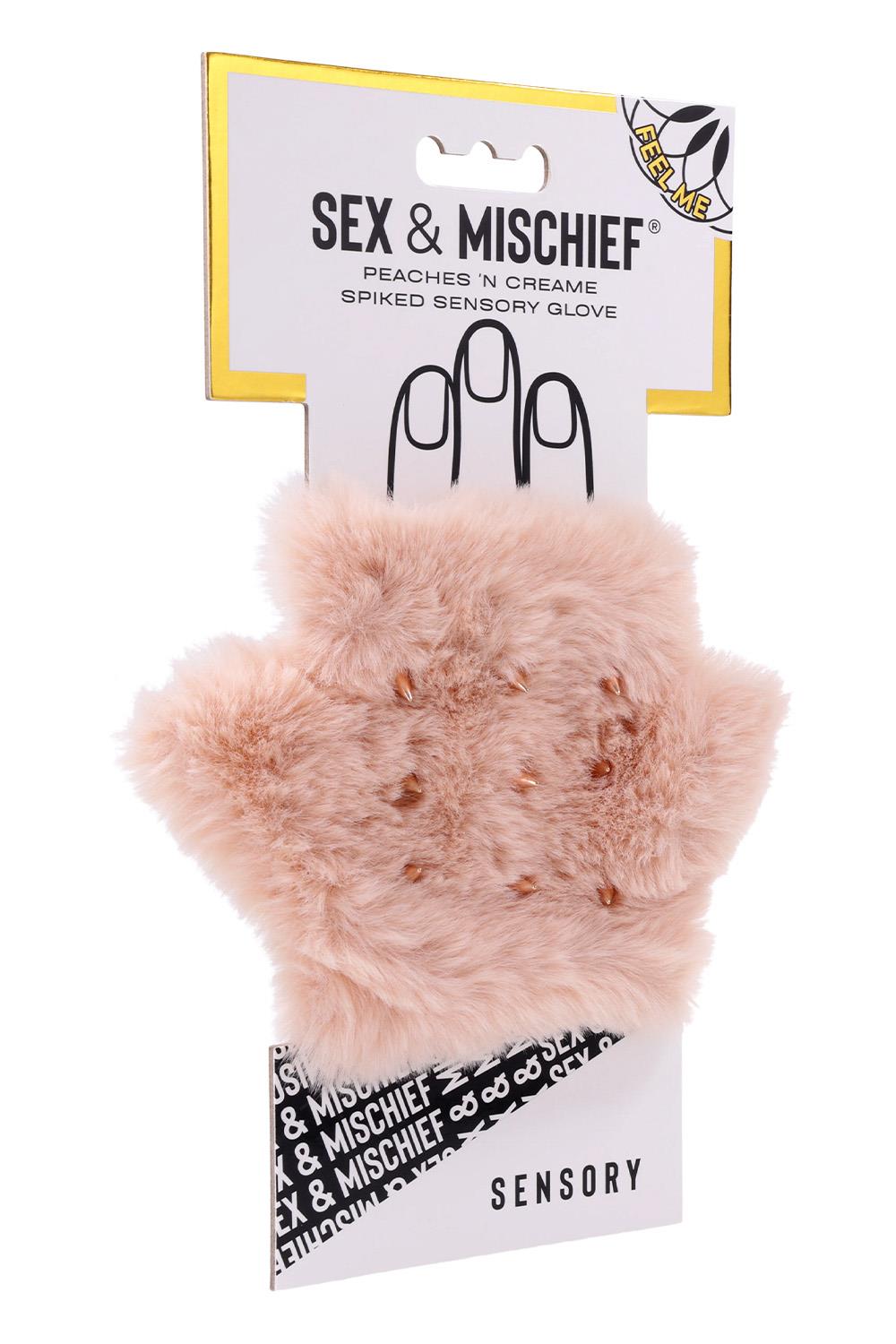 PEACHES 'N CREAME SPIKED SENSORY GLOVE