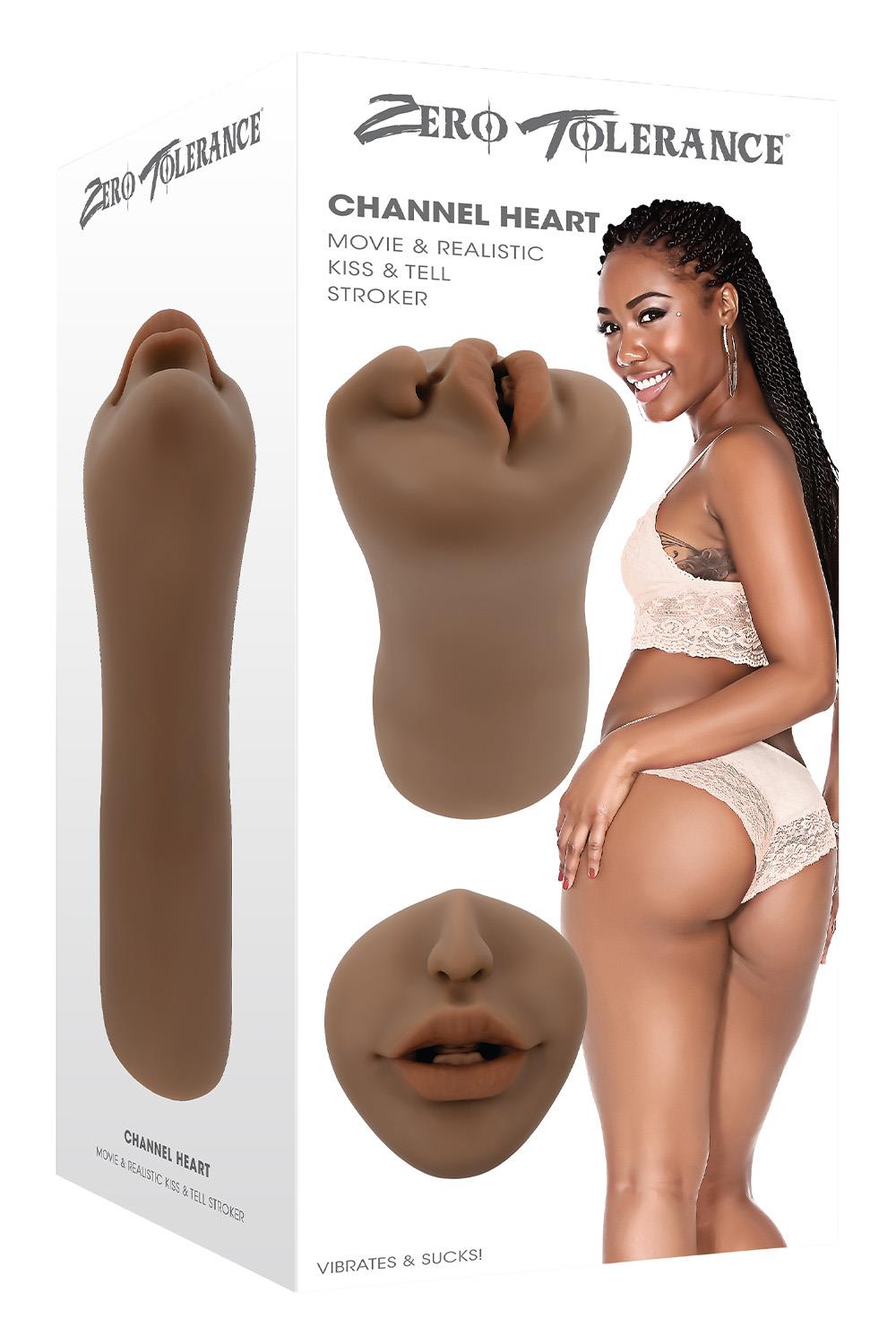 EVOLVED CHANNEL HEART MOVIE AND REALISTIC KISS AND TELL STROKER