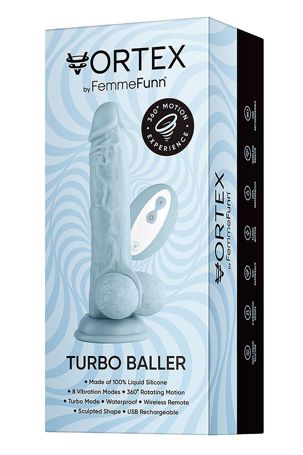 FEMMEFUNN WIRELESS TURBO BALLER LIGHT BLUE
