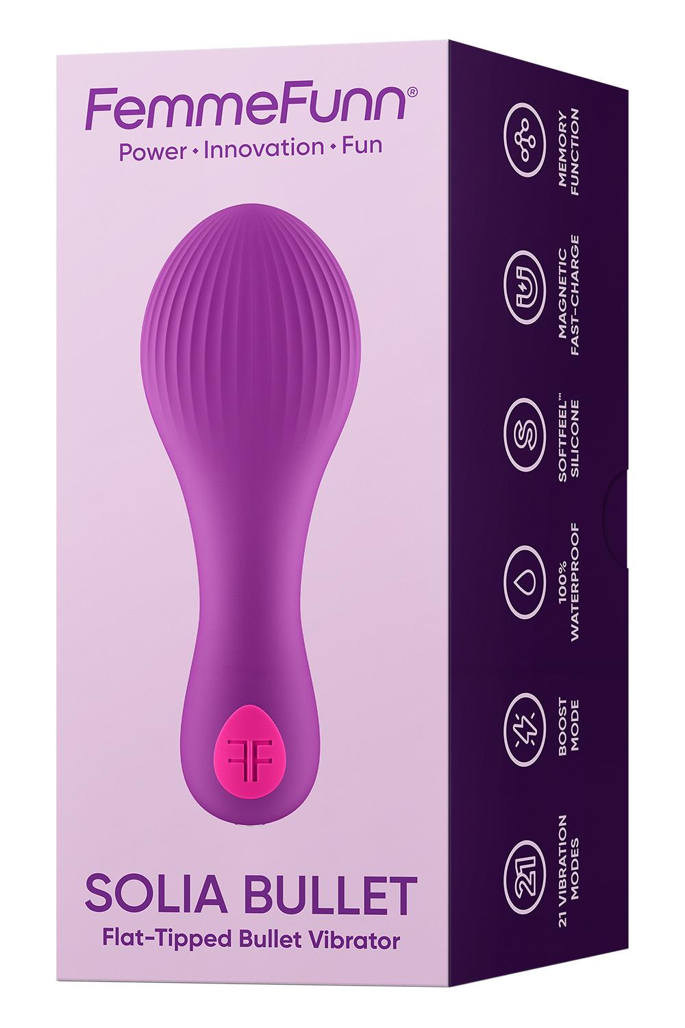 FEMME FUN SOLIA BULLET PURPLE