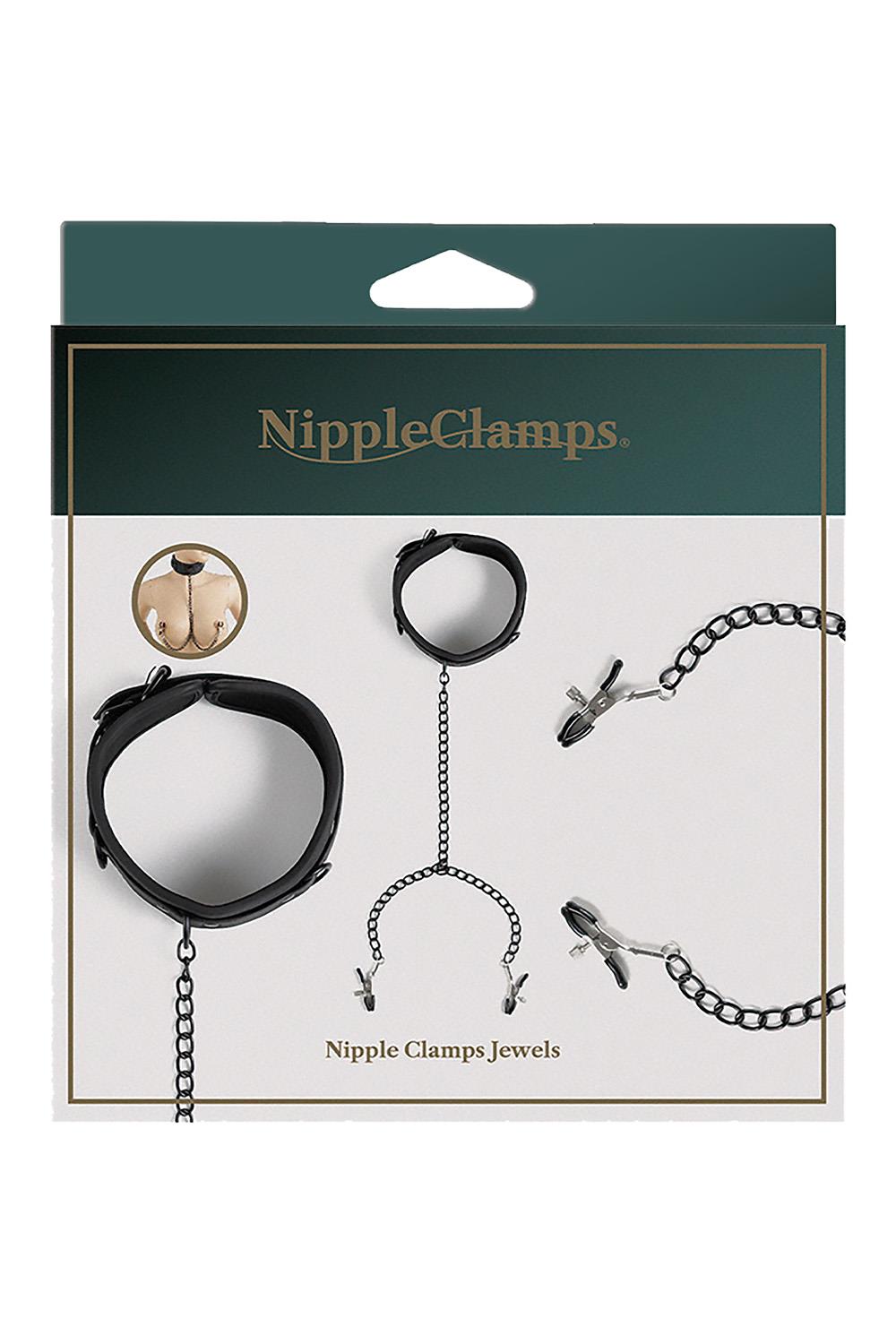 VIRGITE NIPPLE CLAMPS WITH COLLAR