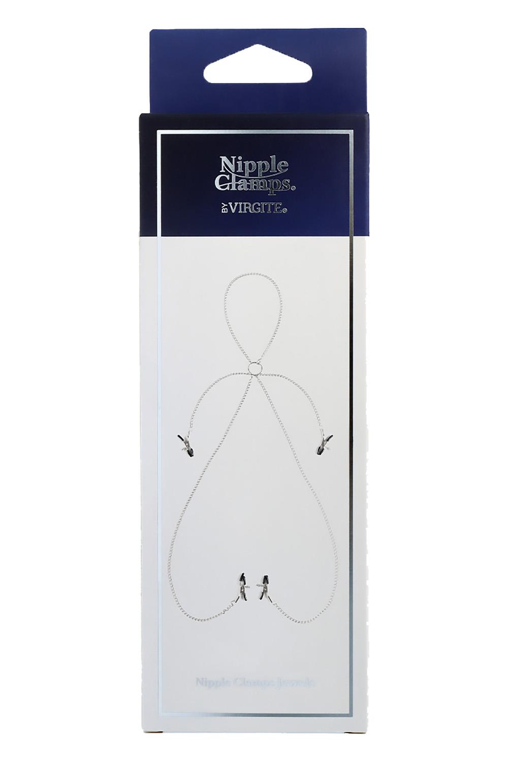 VIRGITE NIPPLE CLAMPS WITH DOUBLE CHAIN
