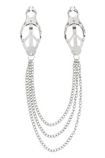 Nipple Clamps with Triple Chain