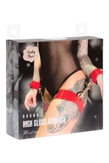 KINKY DIVA WRIST & THIGH CUFFS RED